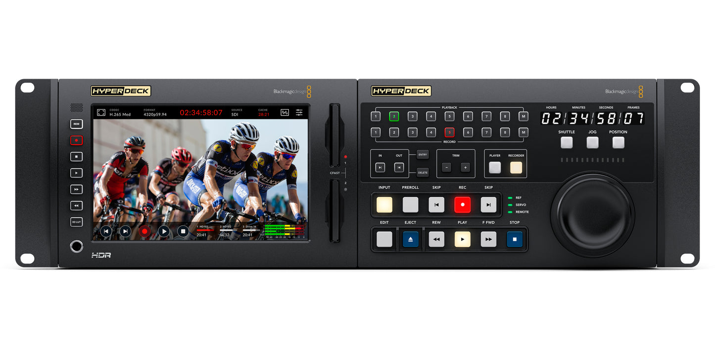 HyperDeck Extreme 8K HDR Front Pair hyperdeck extreme 8k hdr