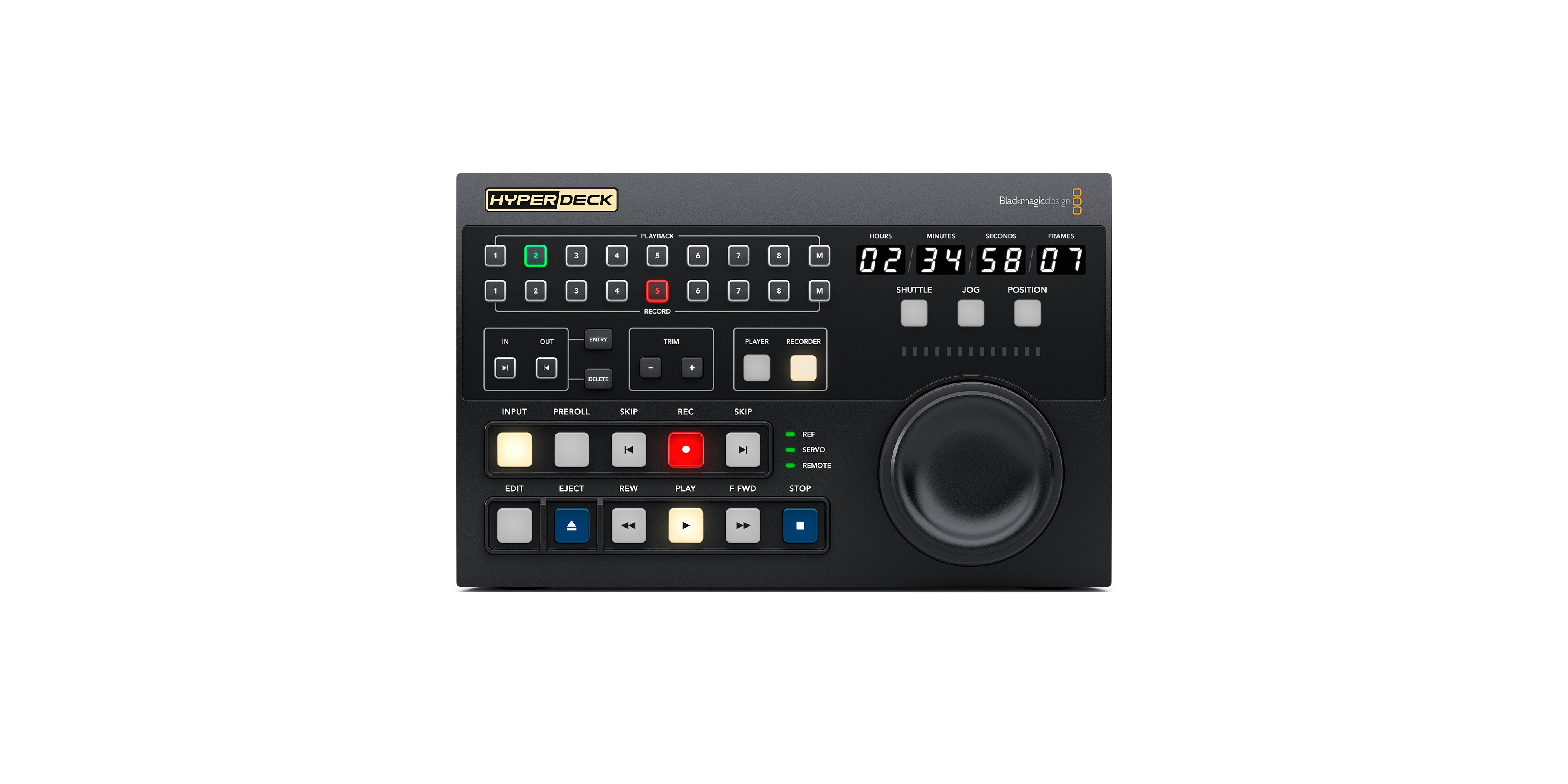 HyperDeck Extreme Control – tvpro.lt – Broadcast & Pro Video Equipment ...