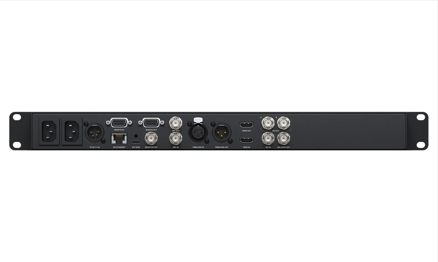 HyperDeck Studio 4K Pro Rear