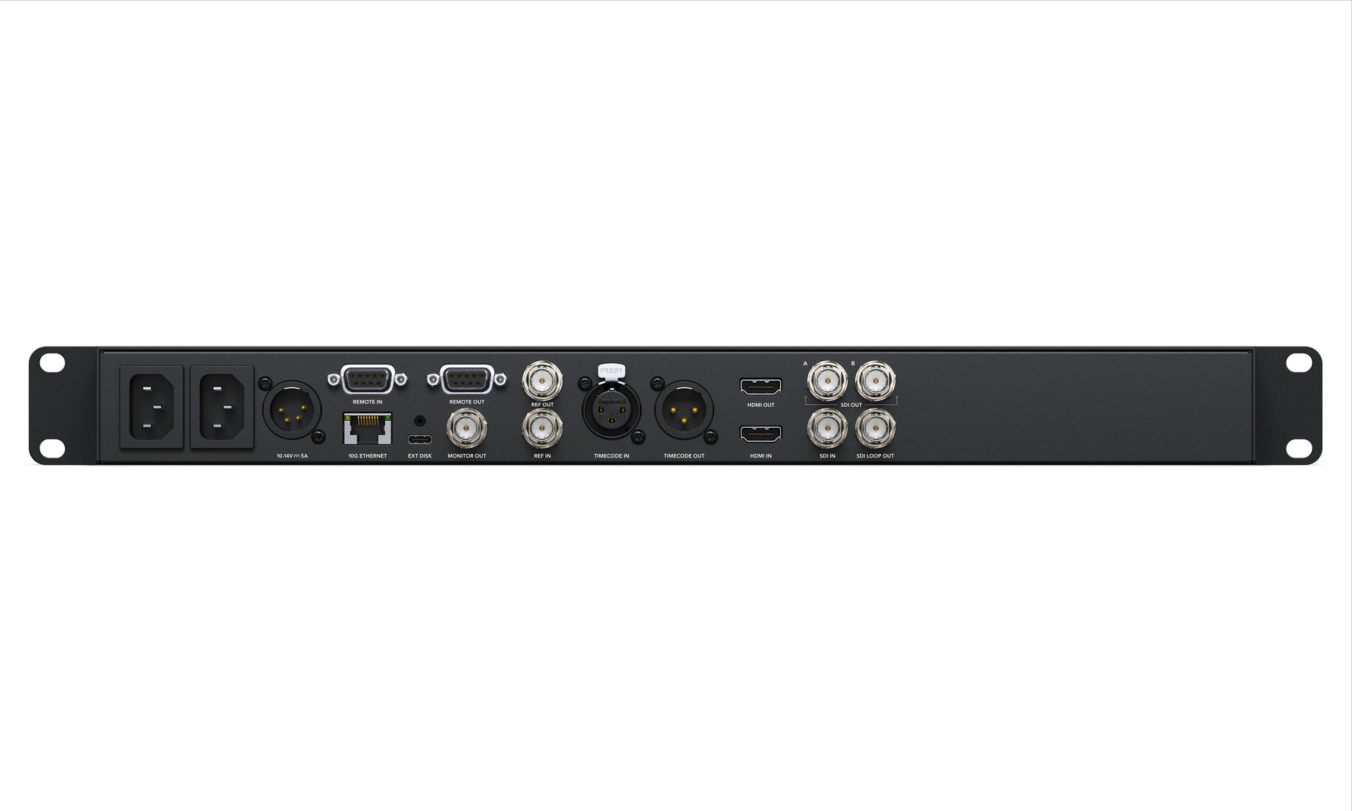 HyperDeck Studio 4K Pro Rear