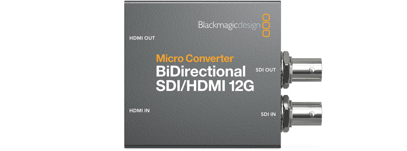 Micro Converter BiDirect SDI HDMI 12G PSU