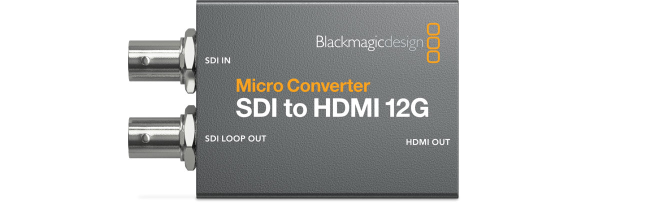 Micro Converter SDI To HDMI 12G PSU
