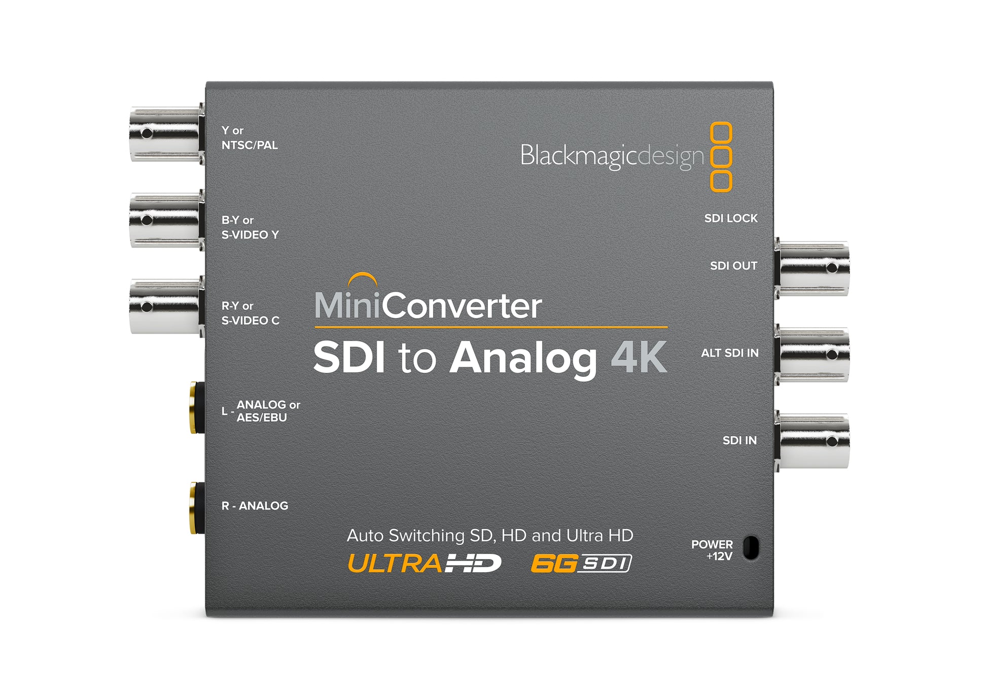 MiniConverter SDItoAnalog4K Front rgb