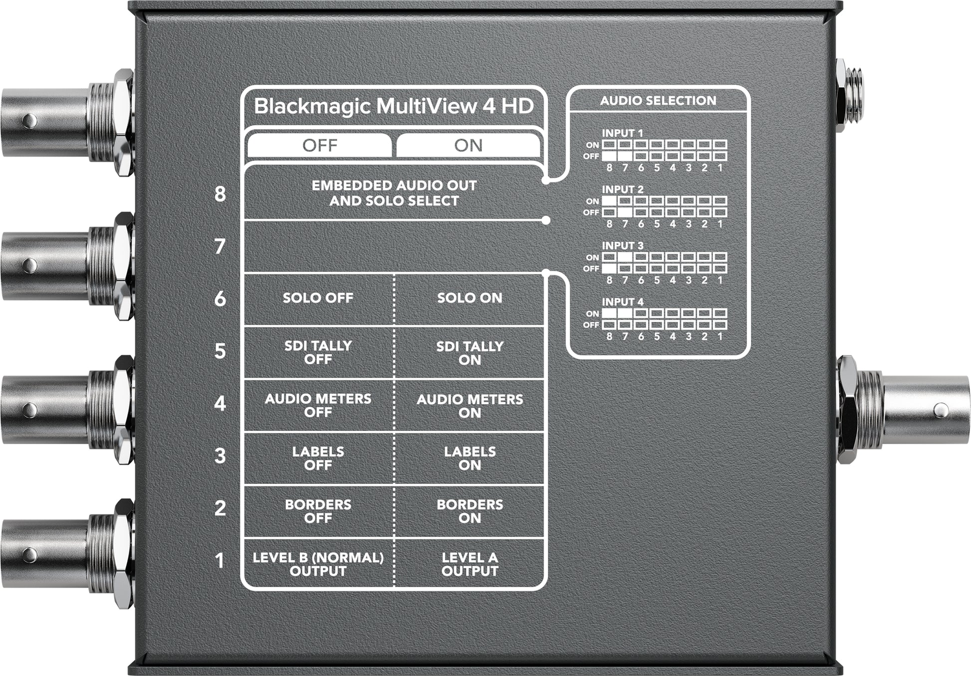 MultiView 4 HD Back