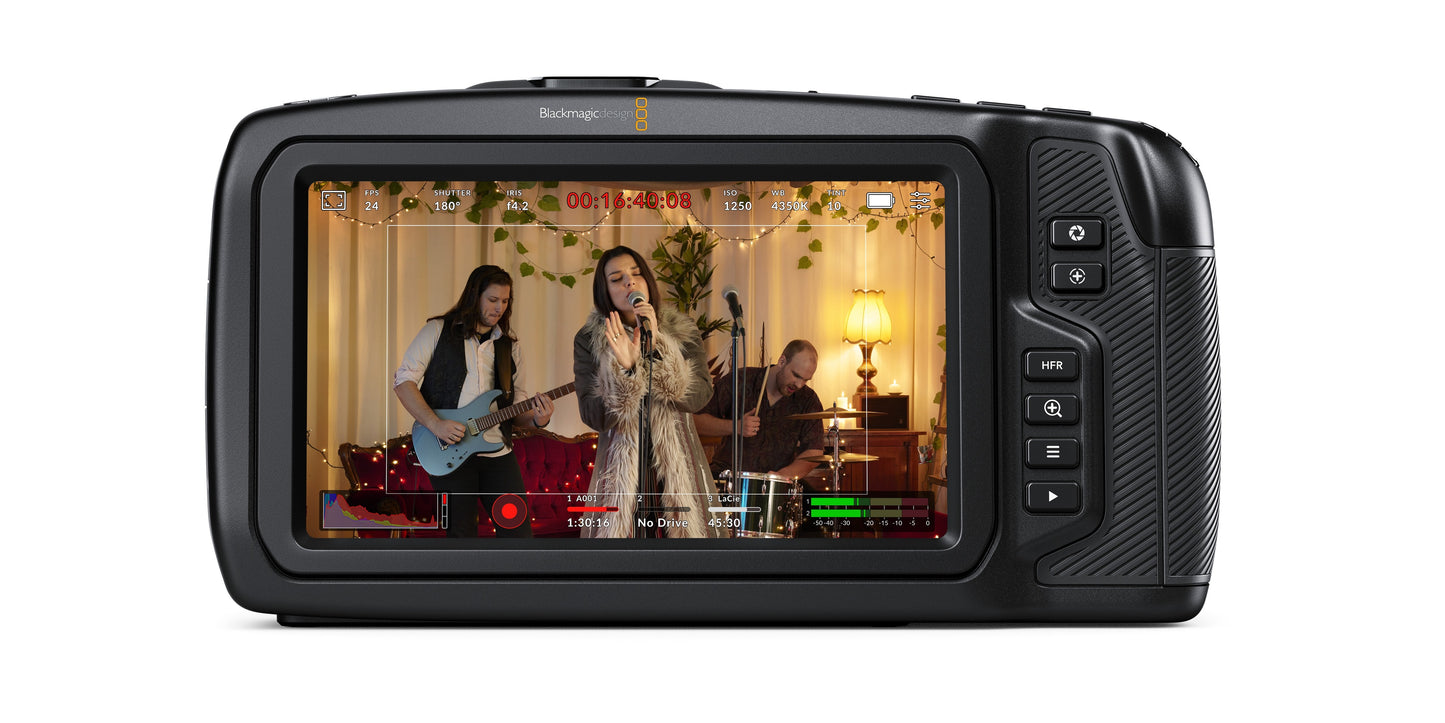 Pocket Cinema Camera 4K Back