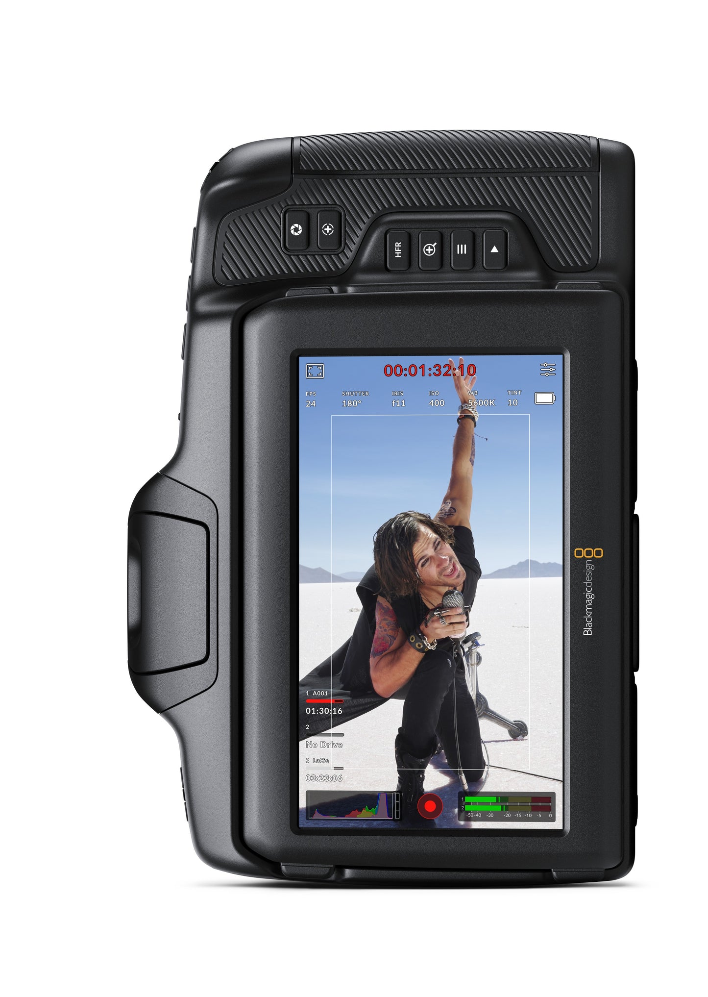 Pocket Cinema Camera 6K G2 Vertical UI
