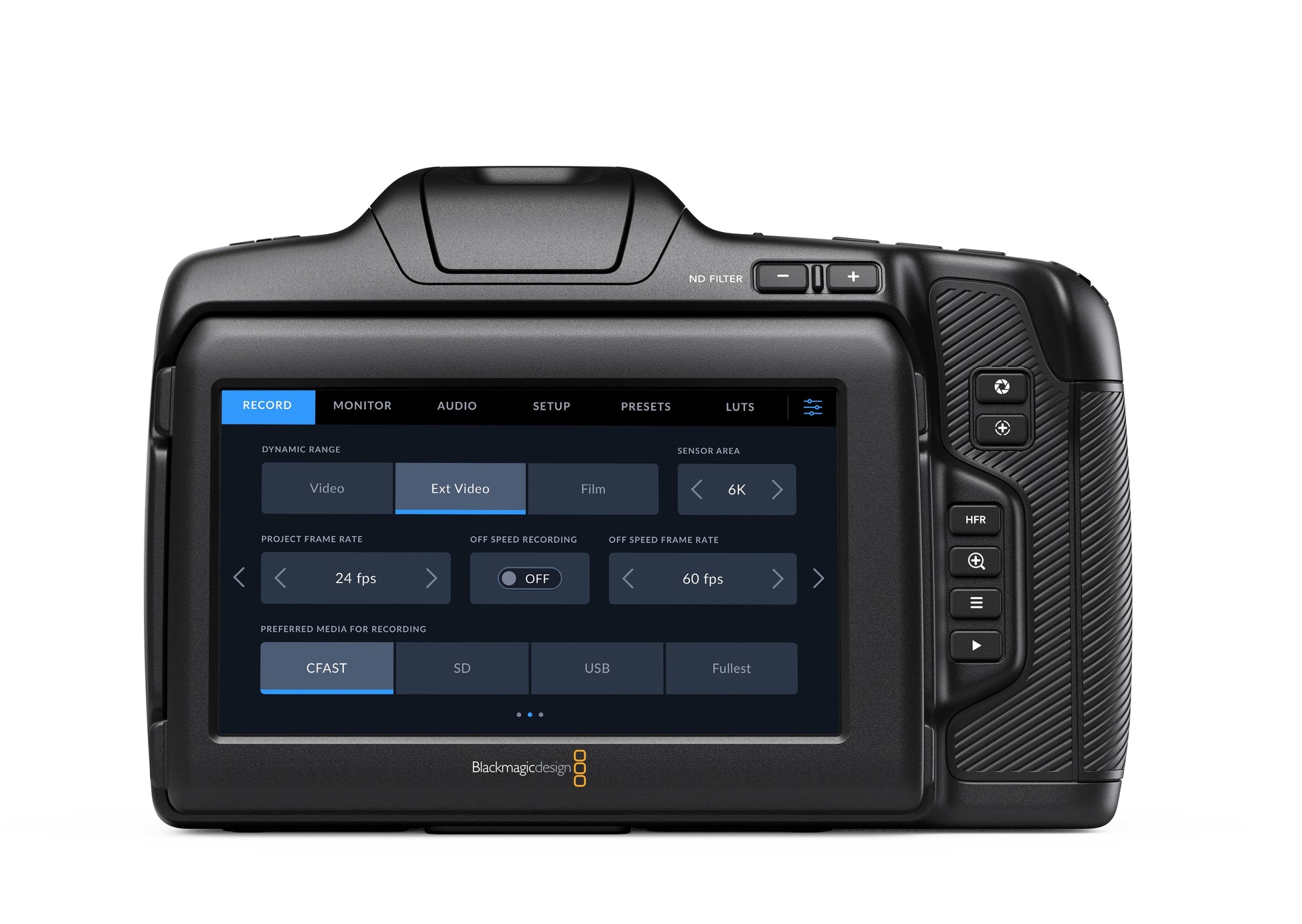 Pocket Cinema Camera 6K Pro Rear