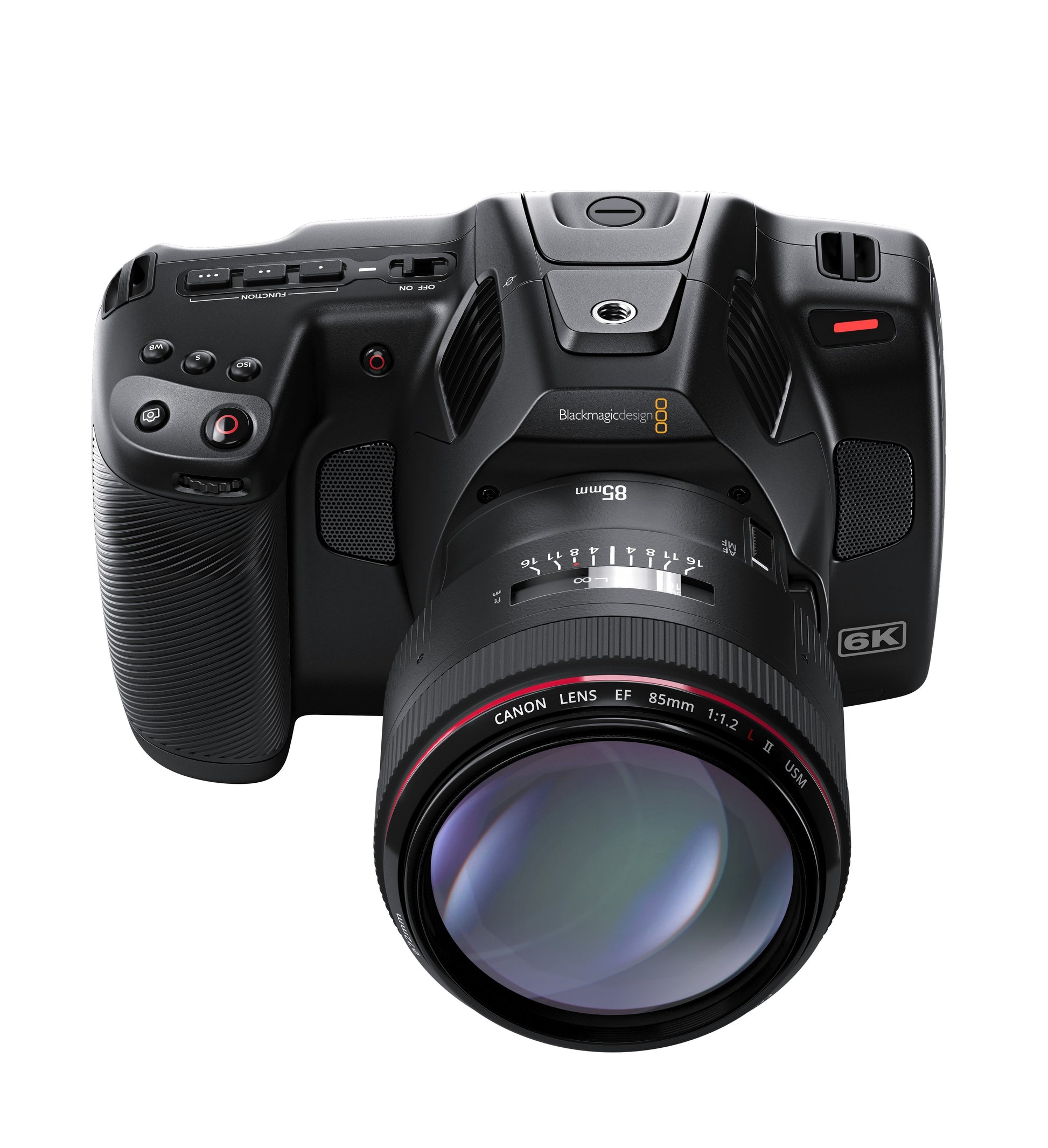 Pocket Cinema Camera 6K Pro Top Angle