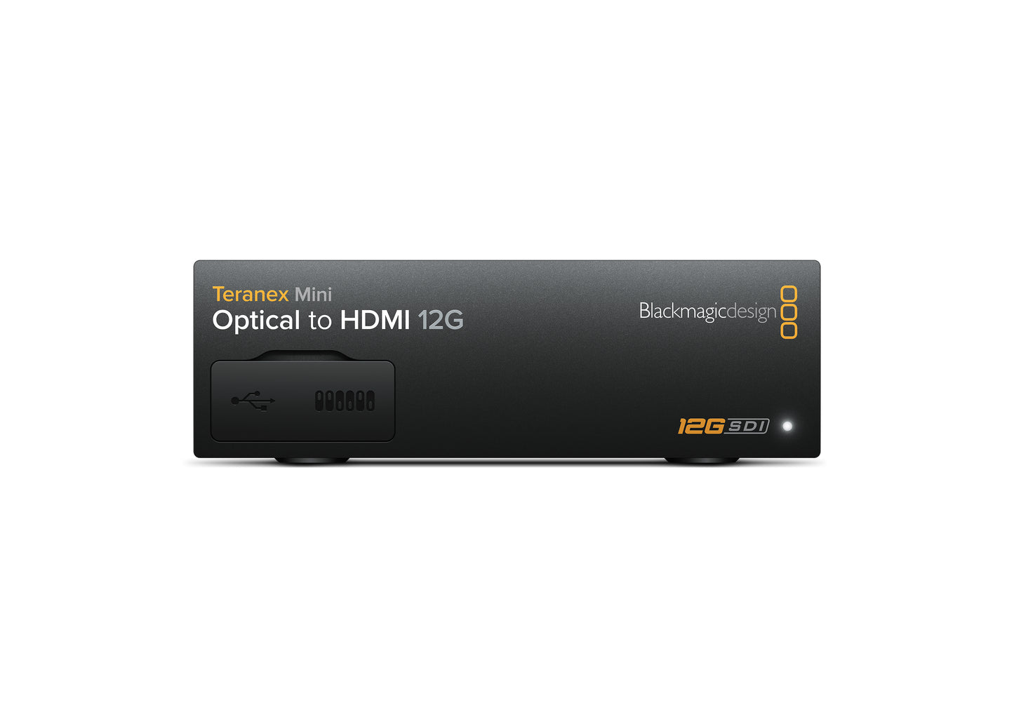 TeranexMini OpticaltoHDMI12G Front rgb