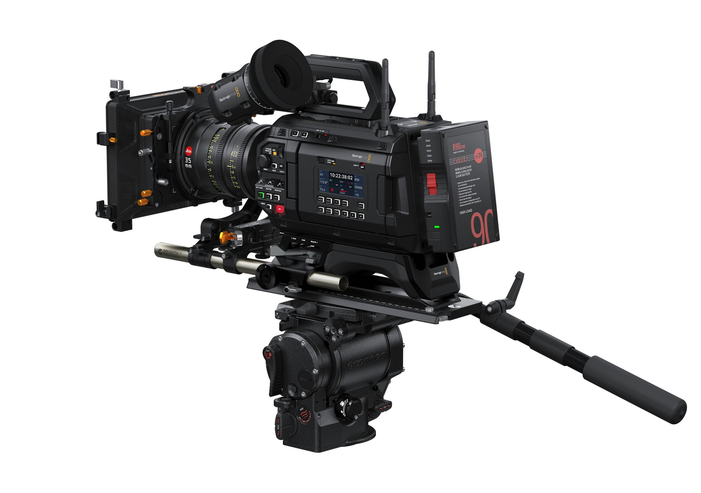 URSA Cine 12K LF Rear Angle