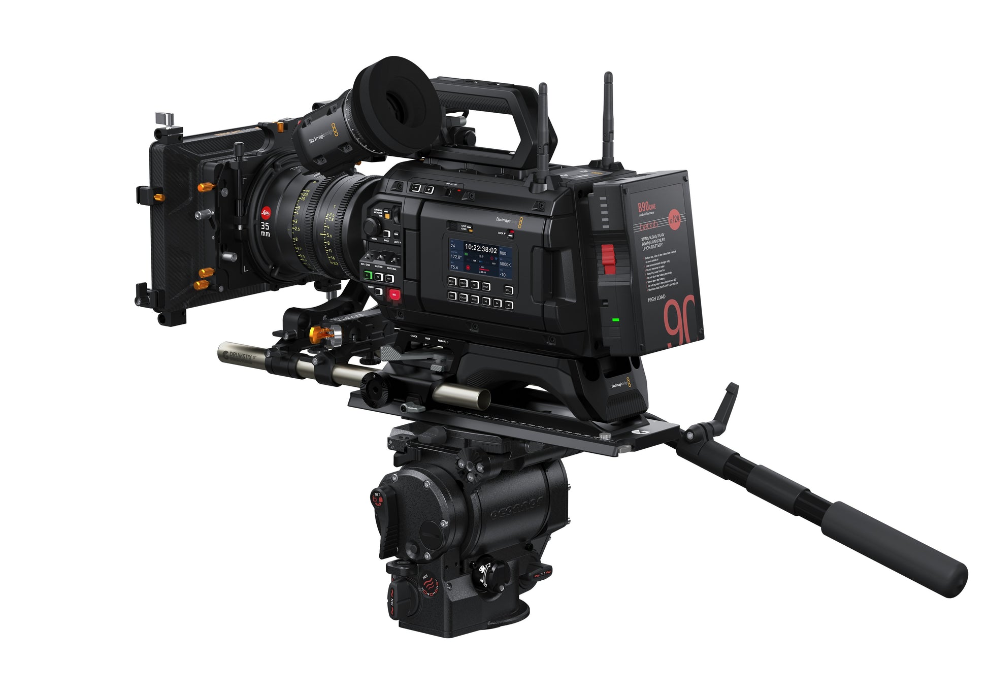 URSA Cine 12K LF Rear Angle