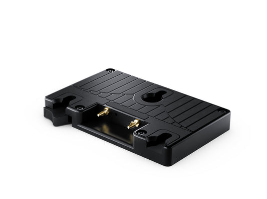 URSA Cine Battery Plate Gold Angle