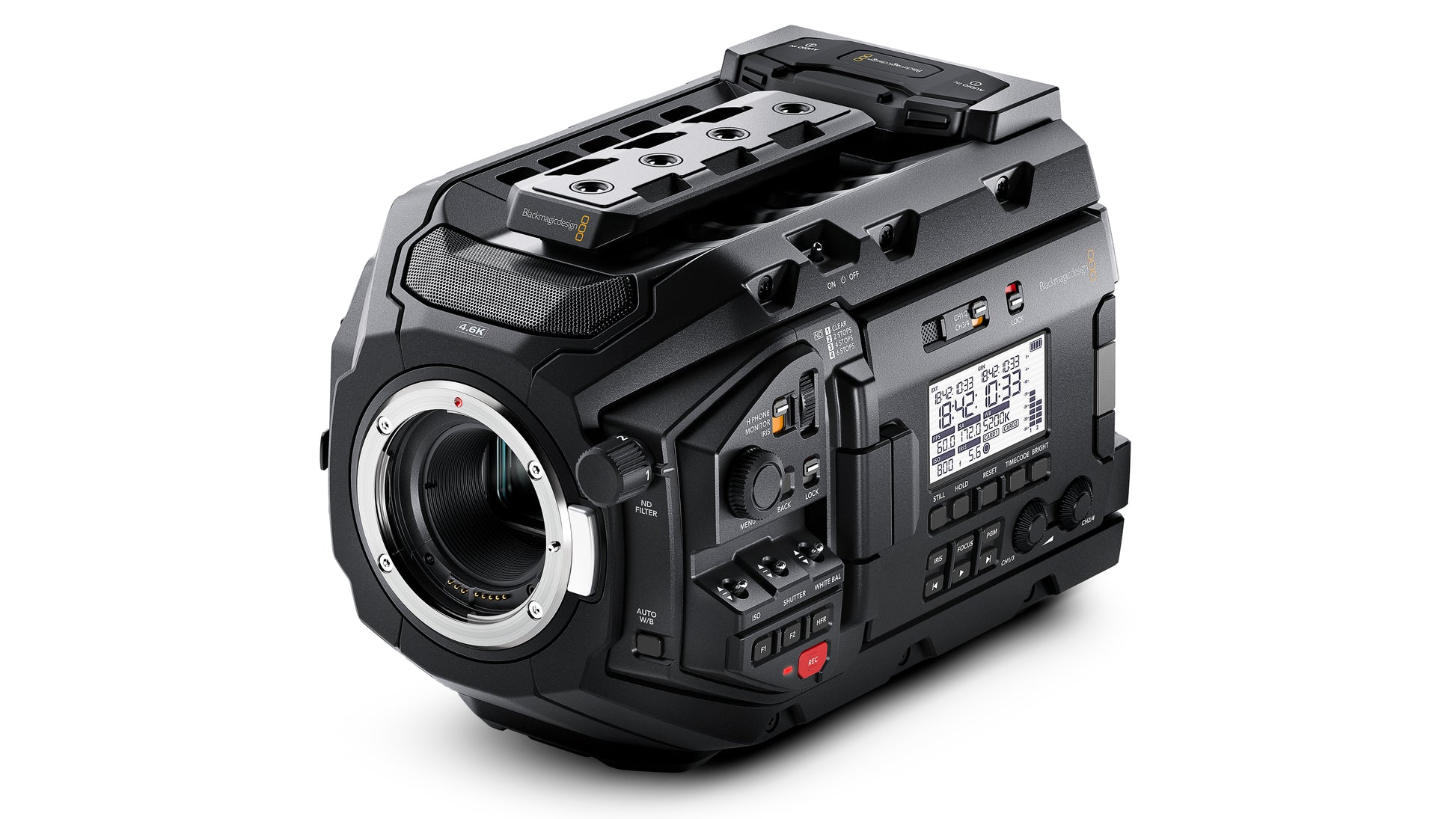 URSA Mini Pro Side Angle EF Mount