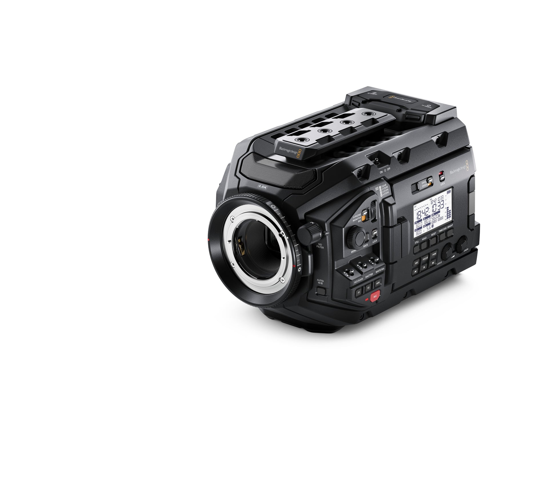 URSA Mini Pro Side Angle F Mount