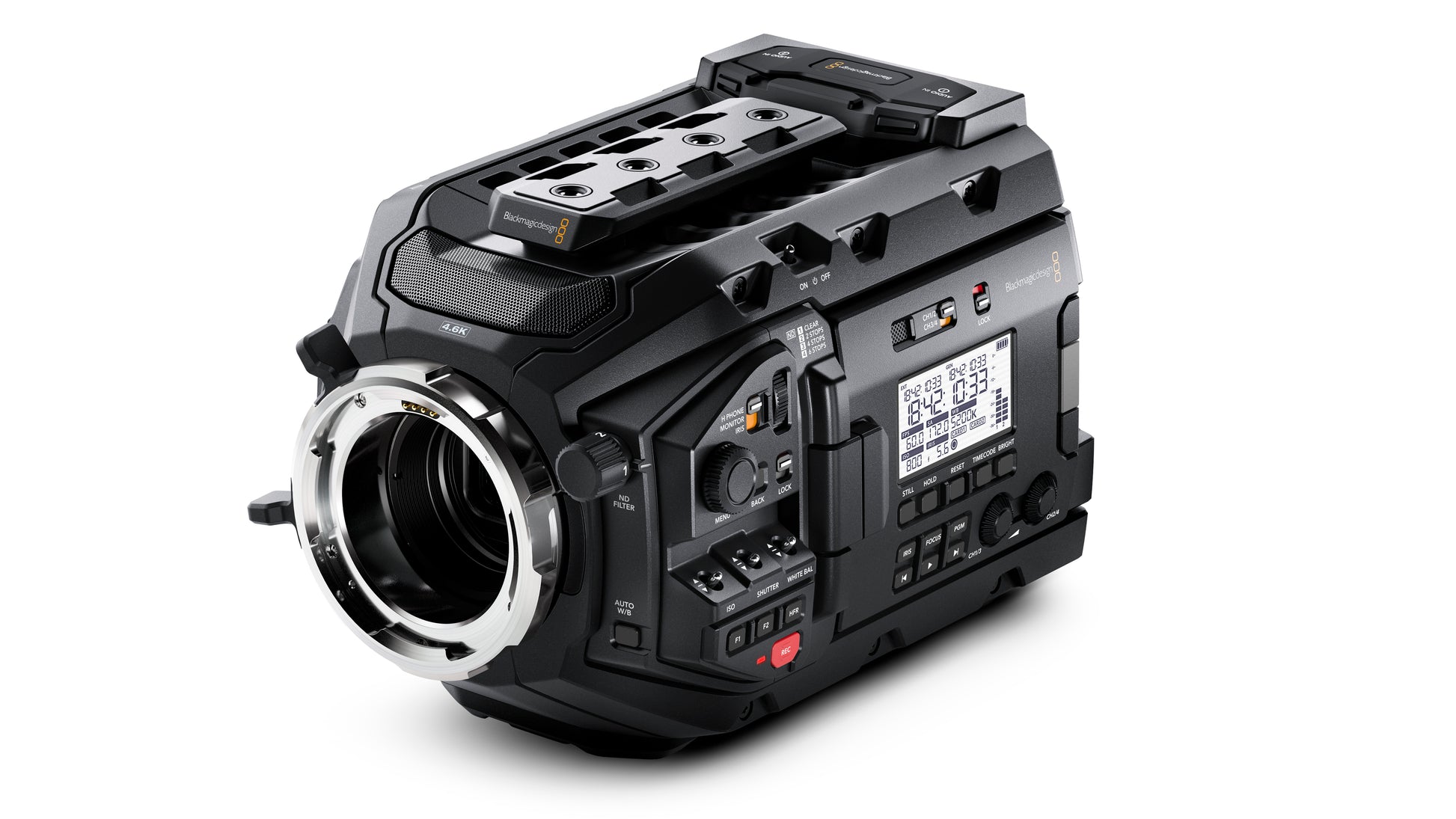 URSA Mini Pro Side Angle PL Mount
