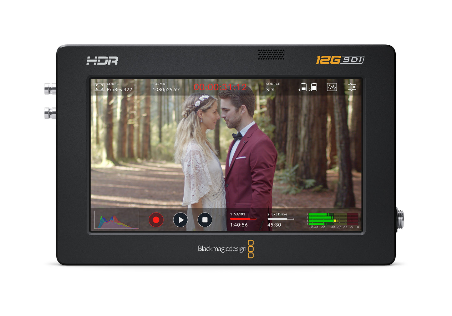 Video Assist 5 Inch 12g HDR Front
