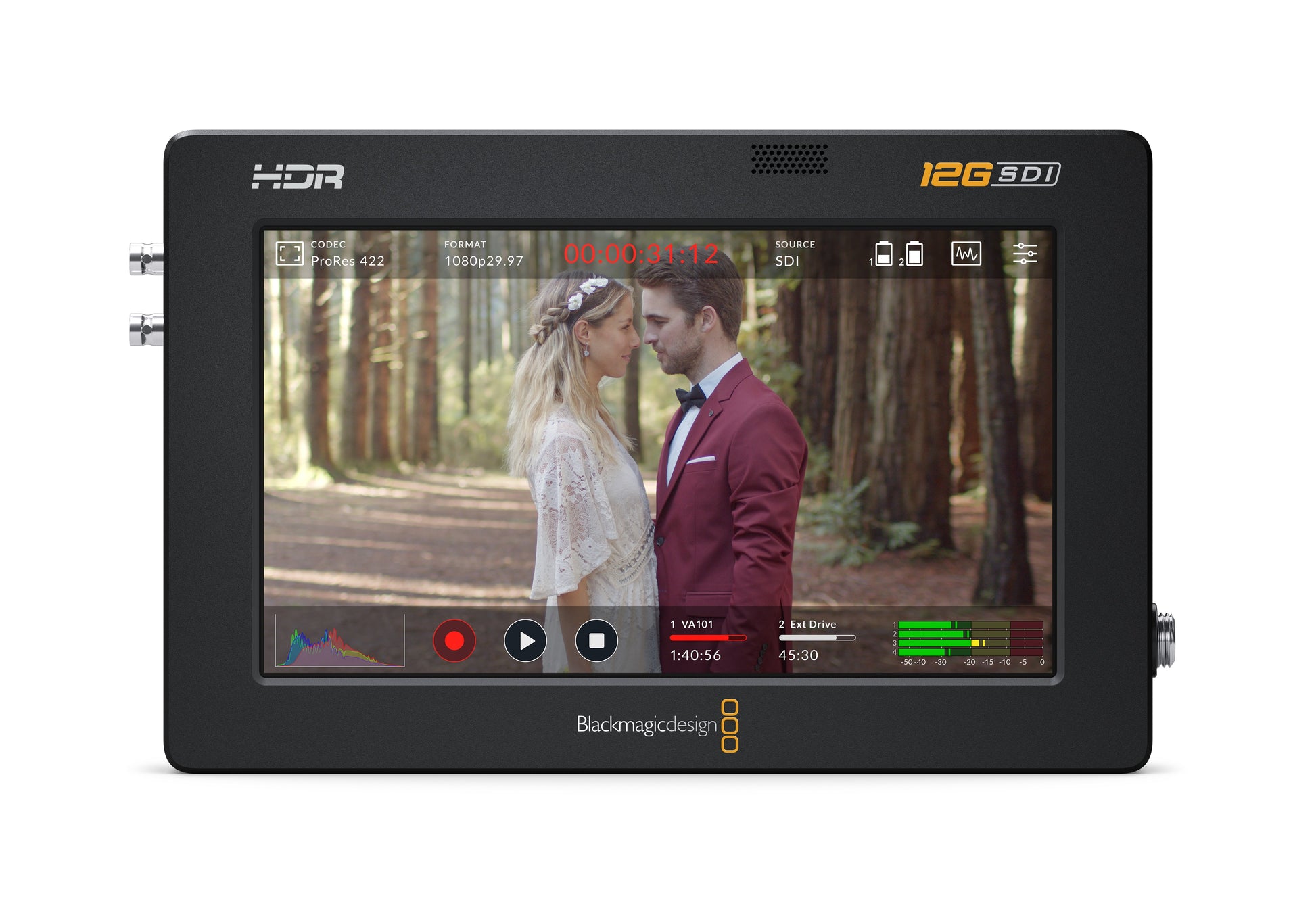 Video Assist 5 Inch 12g HDR Front