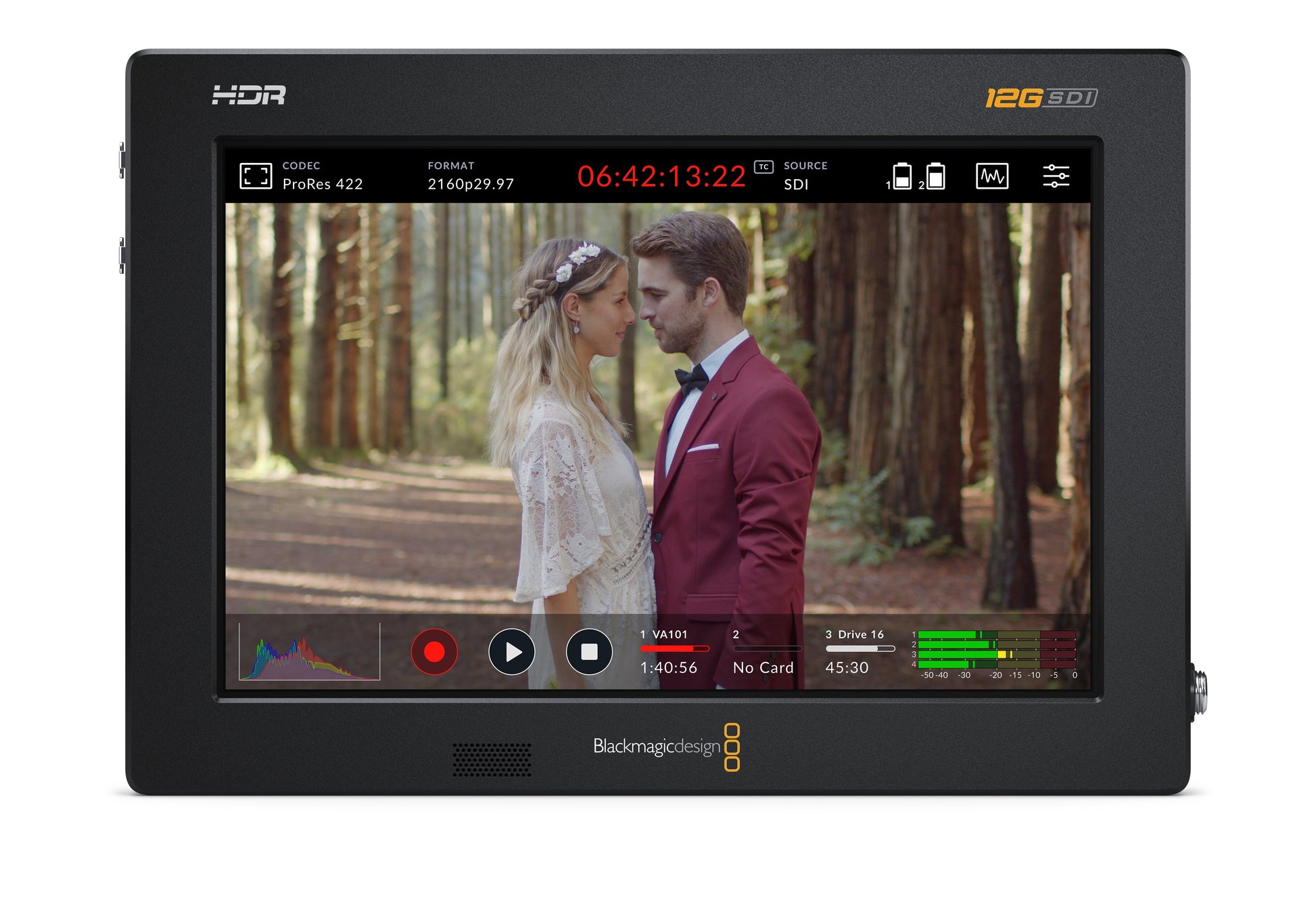 Video Assist 7 Inch 12g HDR Front