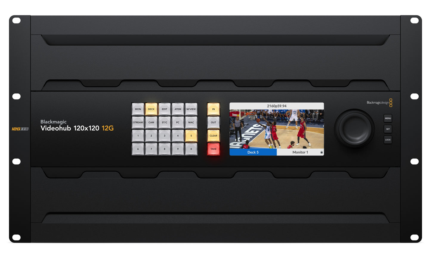 Videohub 120x120 12G Front