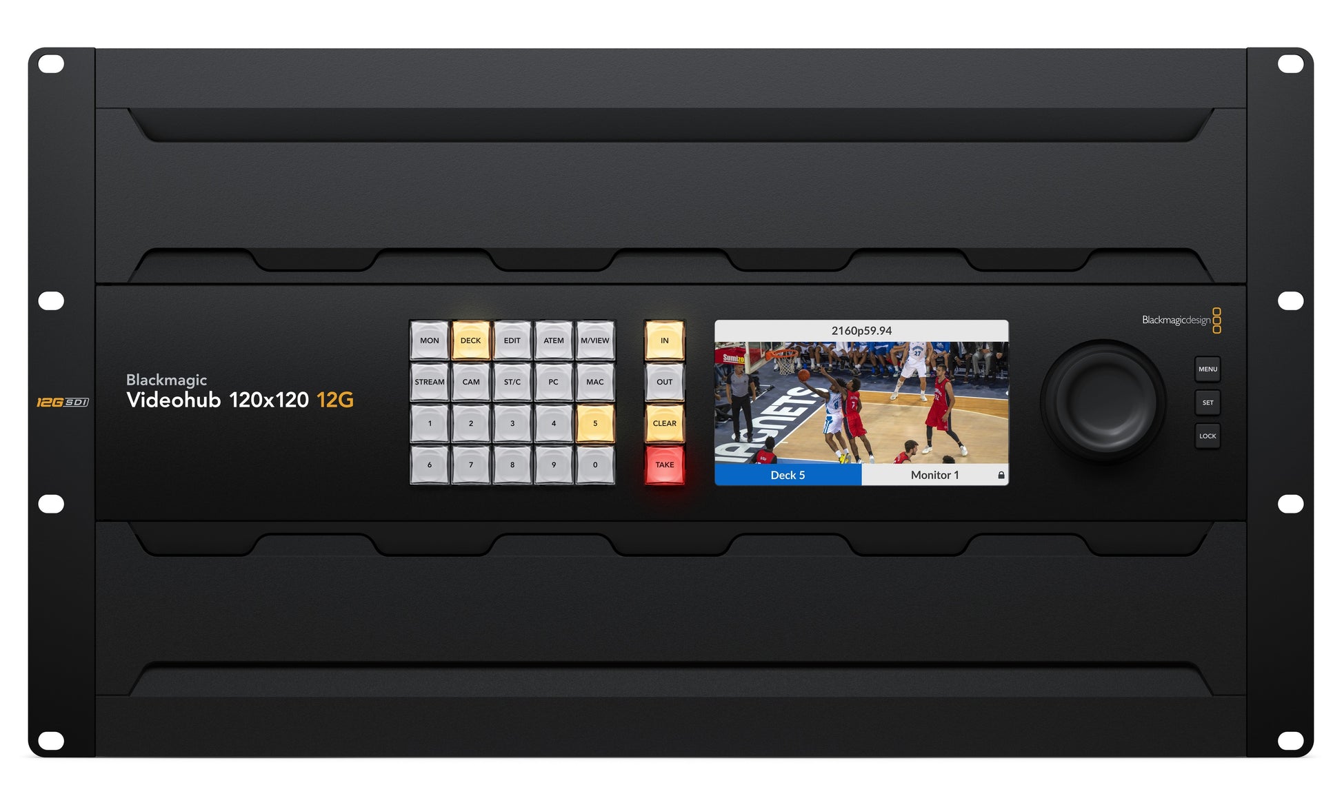 Videohub 120x120 12G Front