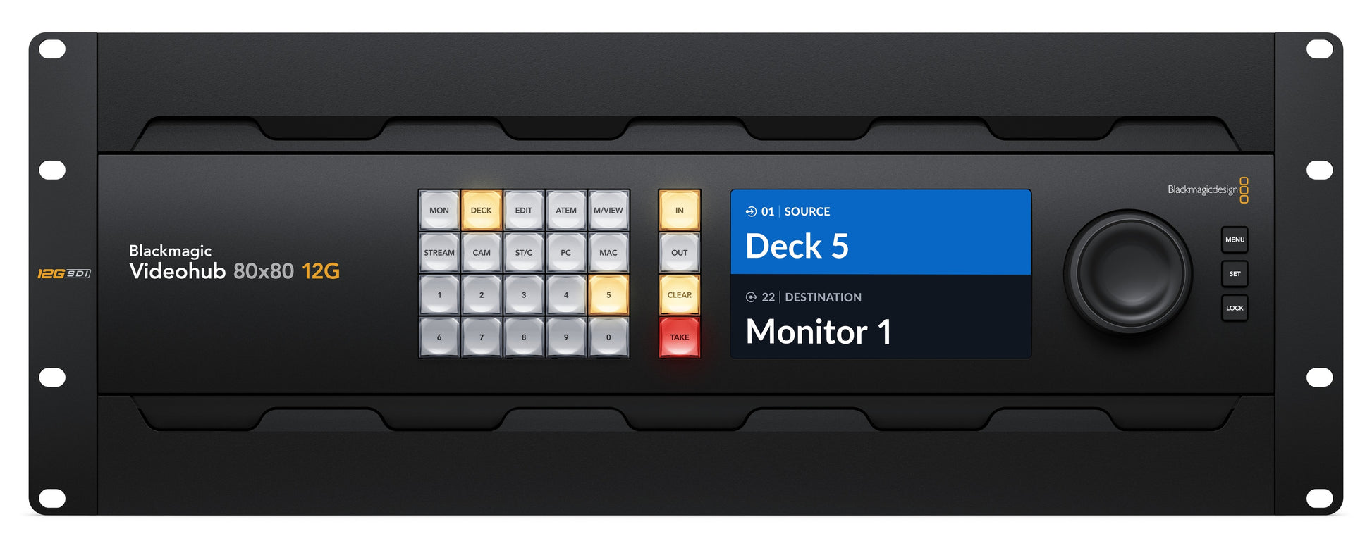 Videohub 80x80 12G Front