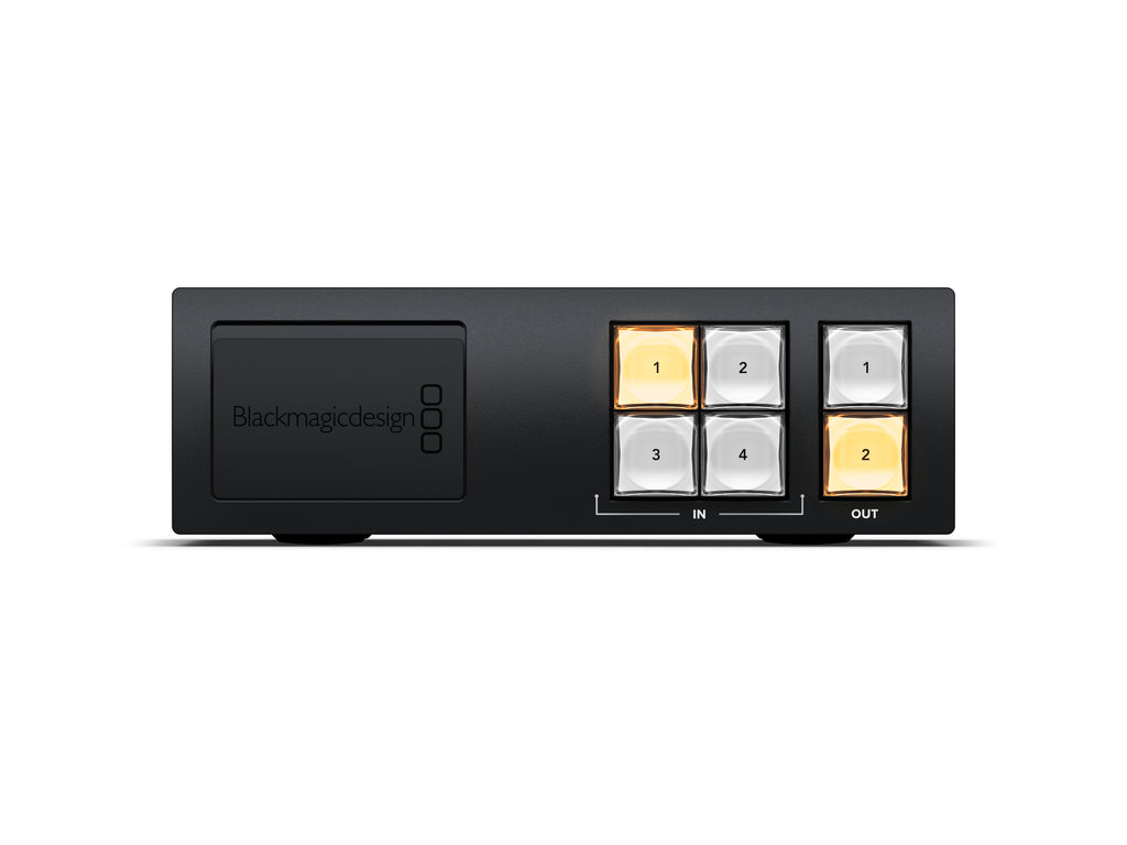 Videohub Mini 4x2 12G Front