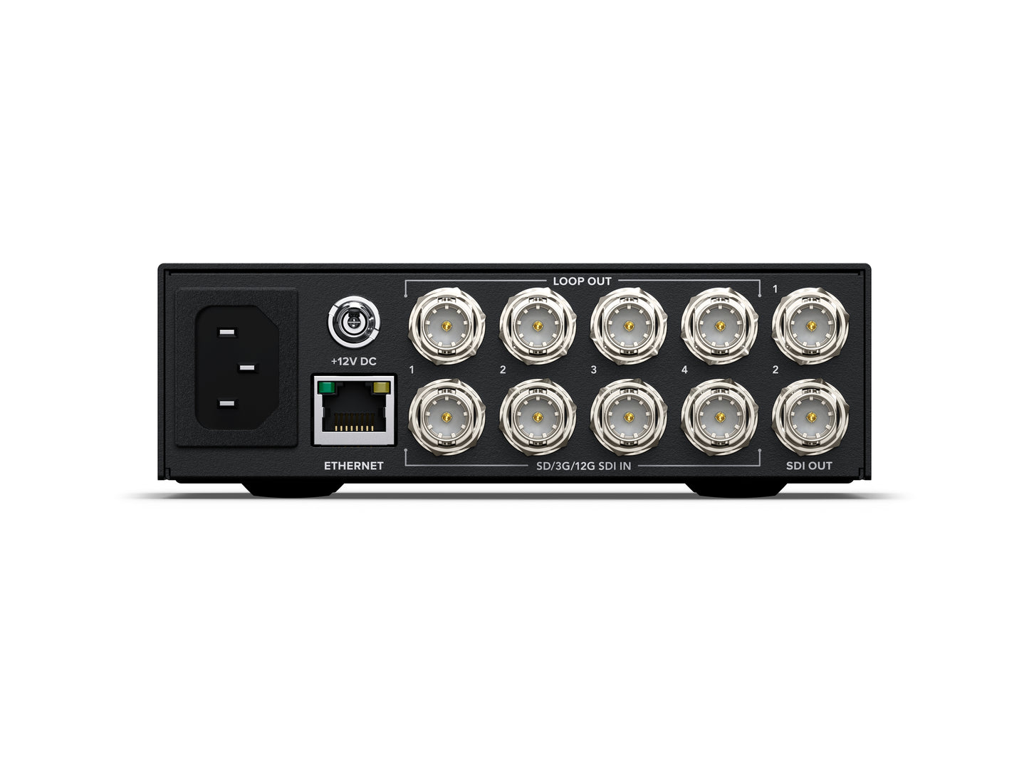 Videohub Mini 4x2 12G Rear