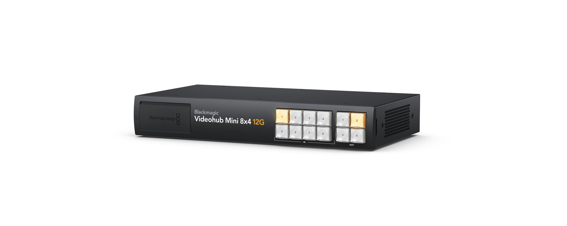 Videohub Mini 8x4 12G Angle