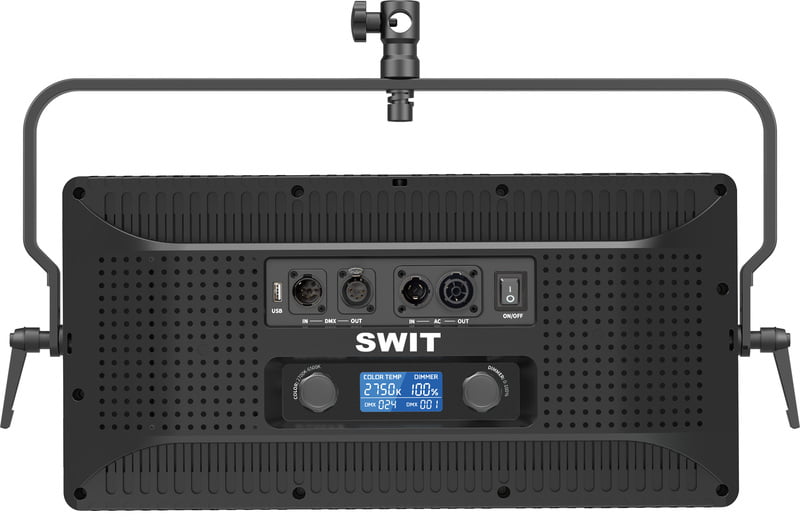 SWIT CL-100D | 100W Bi-color Fanless Studio 3300lux TLCI99 LED Panel Light, SWIT Free Design for Lighting Studios