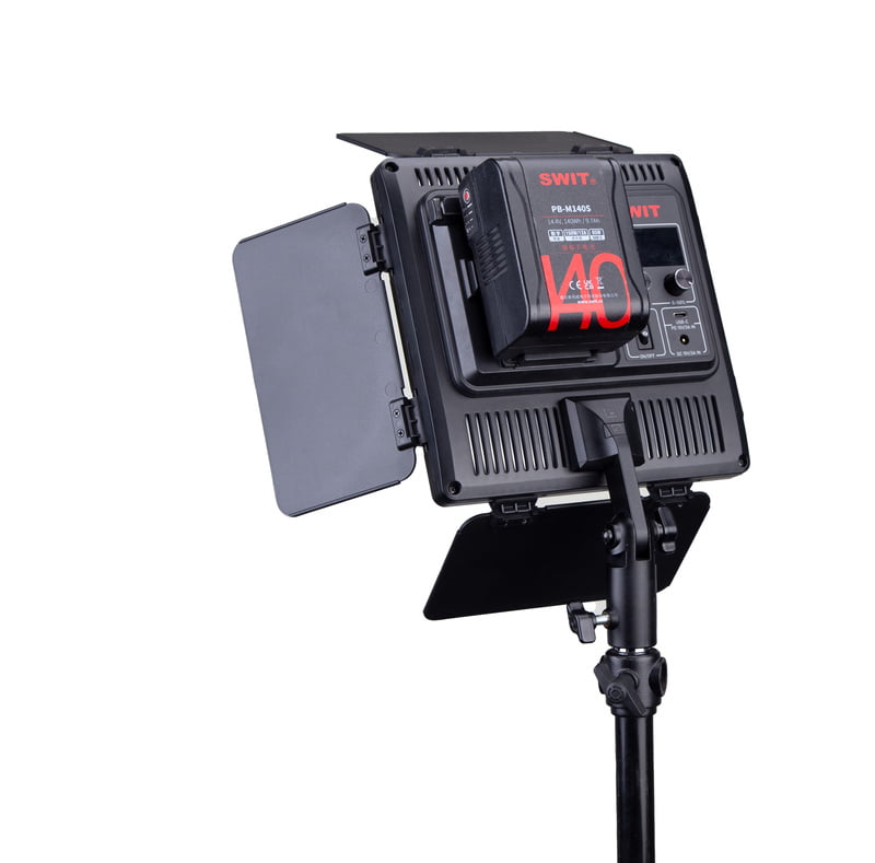 SWIT CL-40D 2KIT | 2xCL-40D KIT, with 2x 40W High-Bright Ultra-Portable Easy-Setup Fanless Bi-color Panel Lights and Tripods
