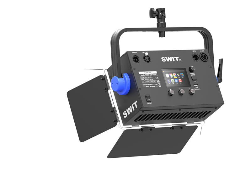 SWIT CL-M100C | Mini size bright RGBW Panel Light, also ideal for hoisting or studio, especially small space