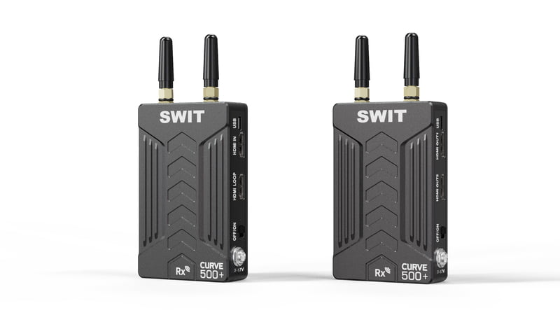 SWIT CURVE500+ | 500feet(150m) new generation professional HDMI Wireless FHD Video Transmission with USB out, No-delay