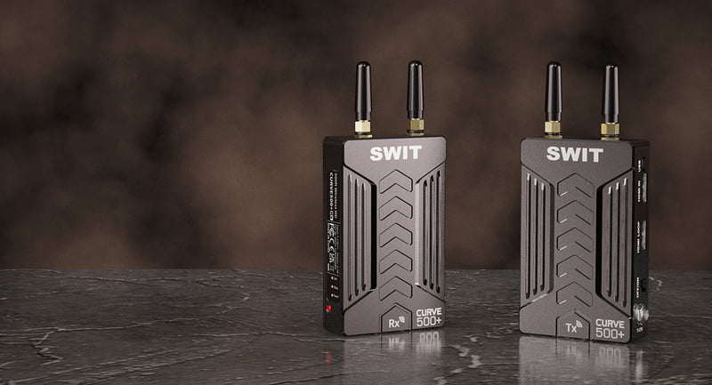 SWIT CURVE500+ | 500feet(150m) new generation professional HDMI Wireless FHD Video Transmission with USB out, No-delay