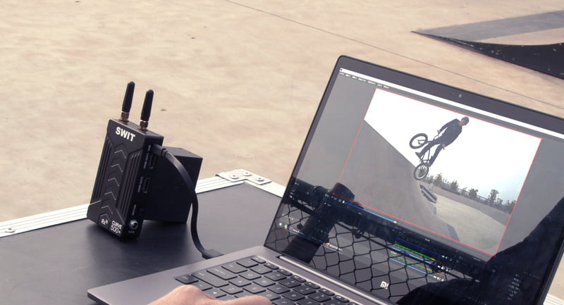 SWIT CURVE500+ | 500feet(150m) new generation professional HDMI Wireless FHD Video Transmission with USB out, No-delay