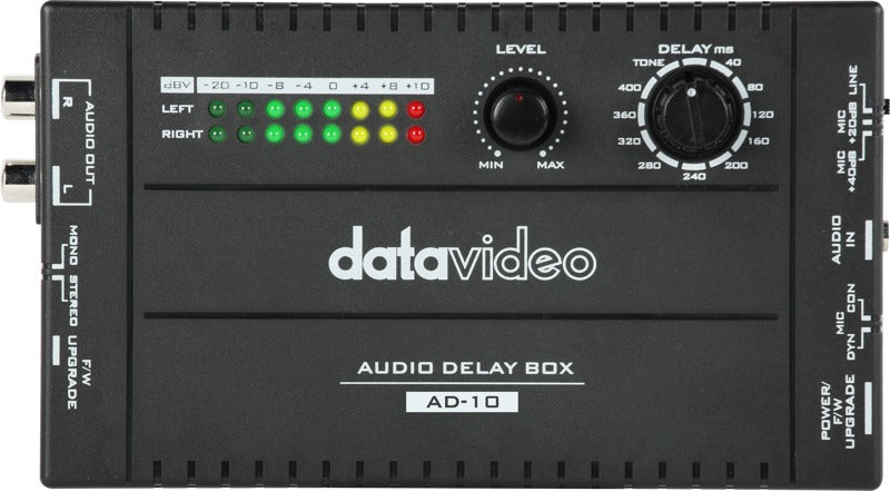 Datavideo AD-10 Audio delay box with 3.5mm input