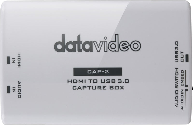 Datavideo CAP-2 HDMI to USB (UVC) Capture (Input) device