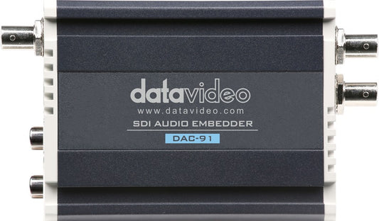 Datavideo DAC-91 3Gbps/HD/SD Analogue Audio embedder