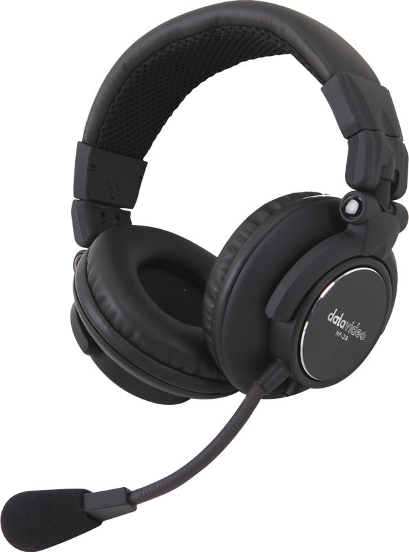 Datavideo HP-2A Two Ear Headphone with mic.