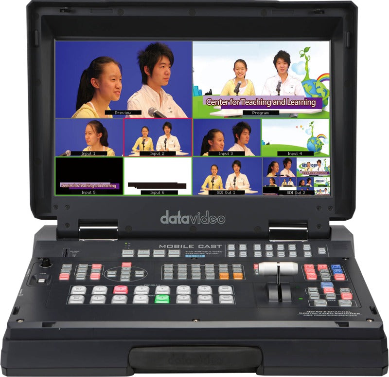 Datavideo HS-1300 6-Channel HD Portable Video Streaming Studio