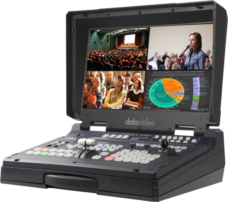 Datavideo HS-1600T MKII HDBaseT Portable Video Streaming Studio