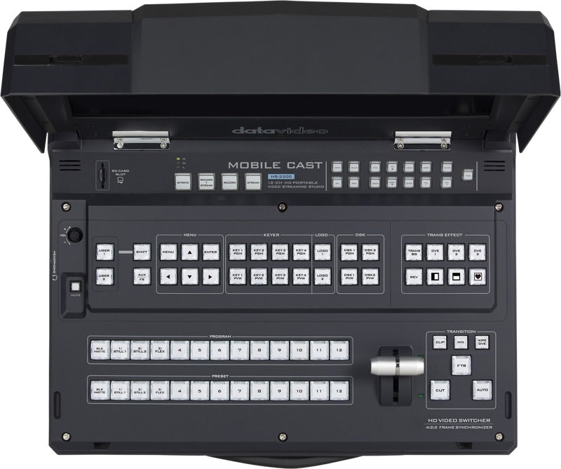 Datavideo HS-3200 12 inp Video Switcher (Hand Carry)