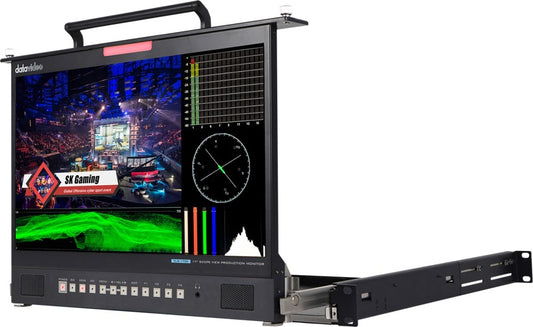 Datavideo TLM-170VM Monitor w WFM/Vector scope (1U tray)
