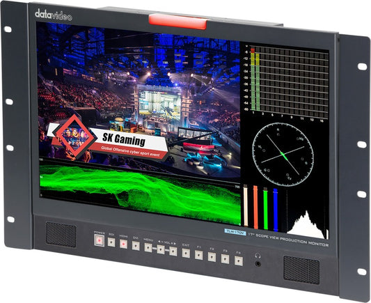 Datavideo TLM-170VR Monitor w WFM/Vector scope (7U mnt)