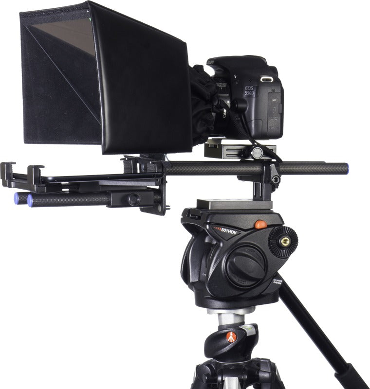 Datavideo TP-500 DSLR prompter w 15mm rail w/o remote