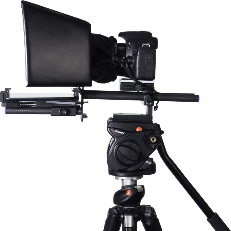 Datavideo TP-500 DSLR prompter w 15mm rail w/o remote
