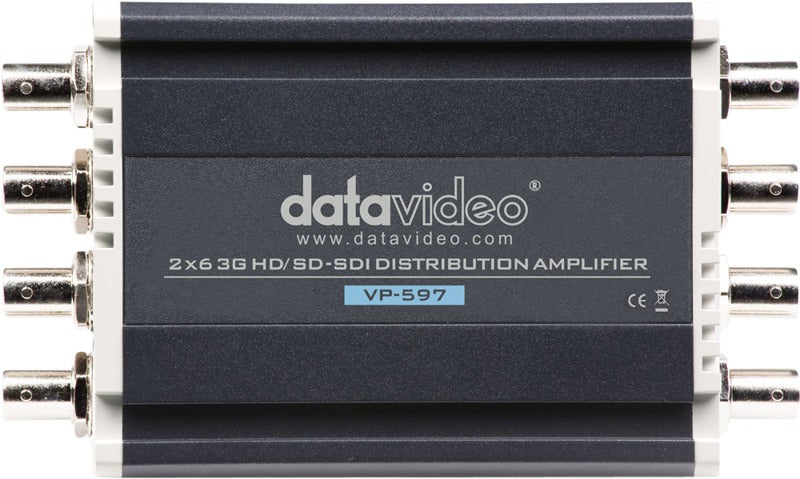 Datavideo VP-597 3G/HD/SD-SDI Distribution Amplifier 1->6