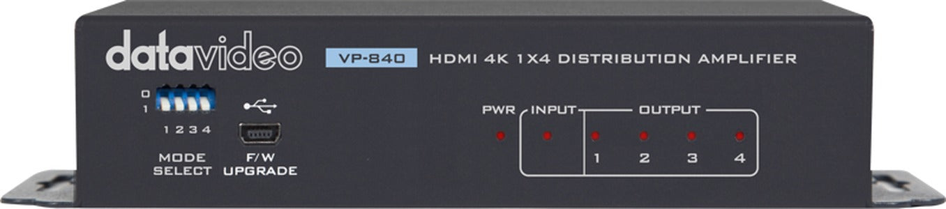 Datavideo VP-840 HDMI Distribution Amplifier 1>4