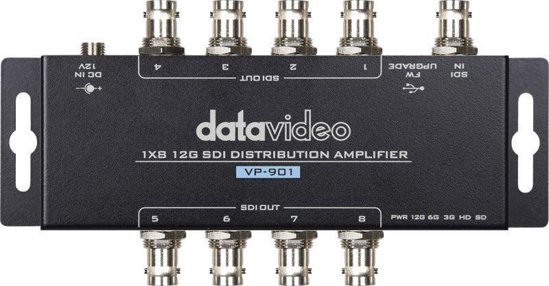 Datavideo VP-901 1 to 8 outputs distribution amplifier