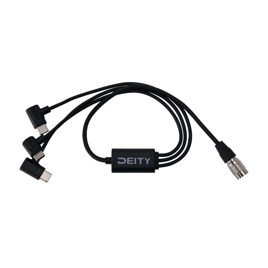 Deity SPD-HR3U - 4-Pin to Triple USB-C Cable