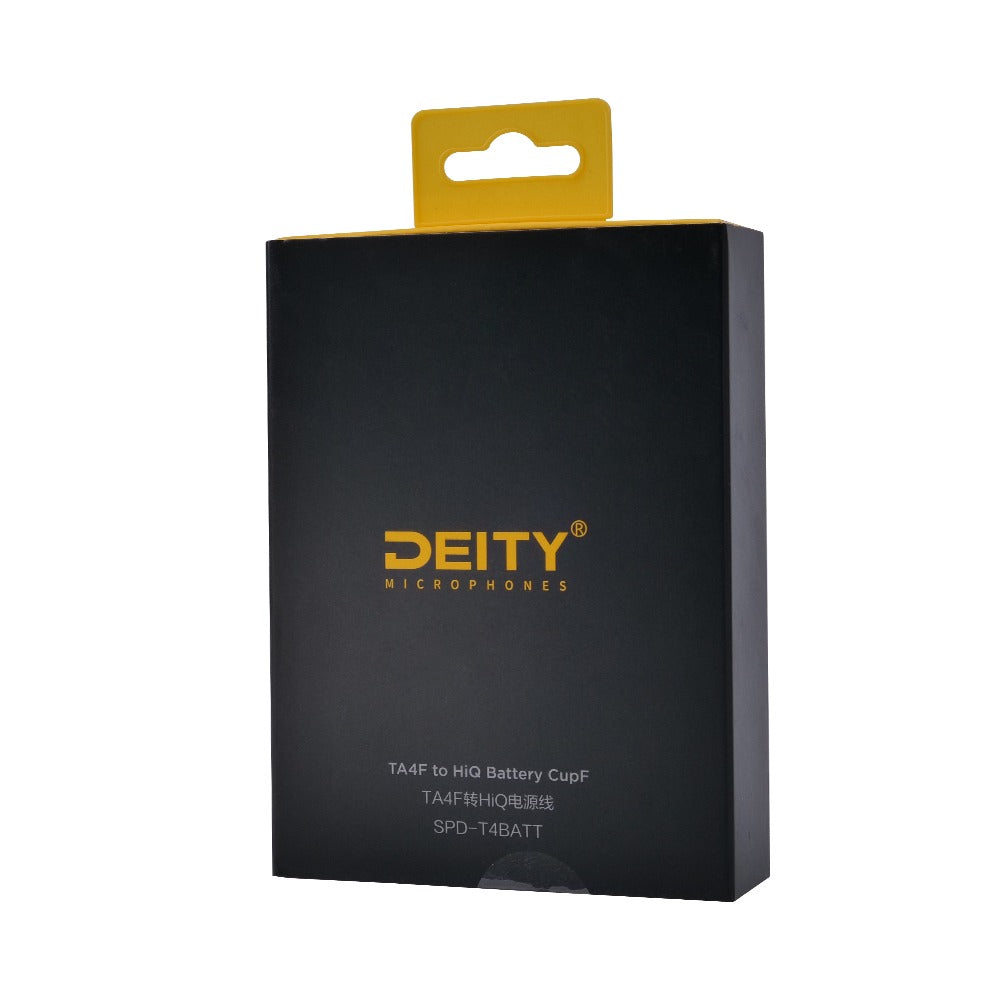 Deity SPD-T4BATT - TA4f to Smart Battery Cup